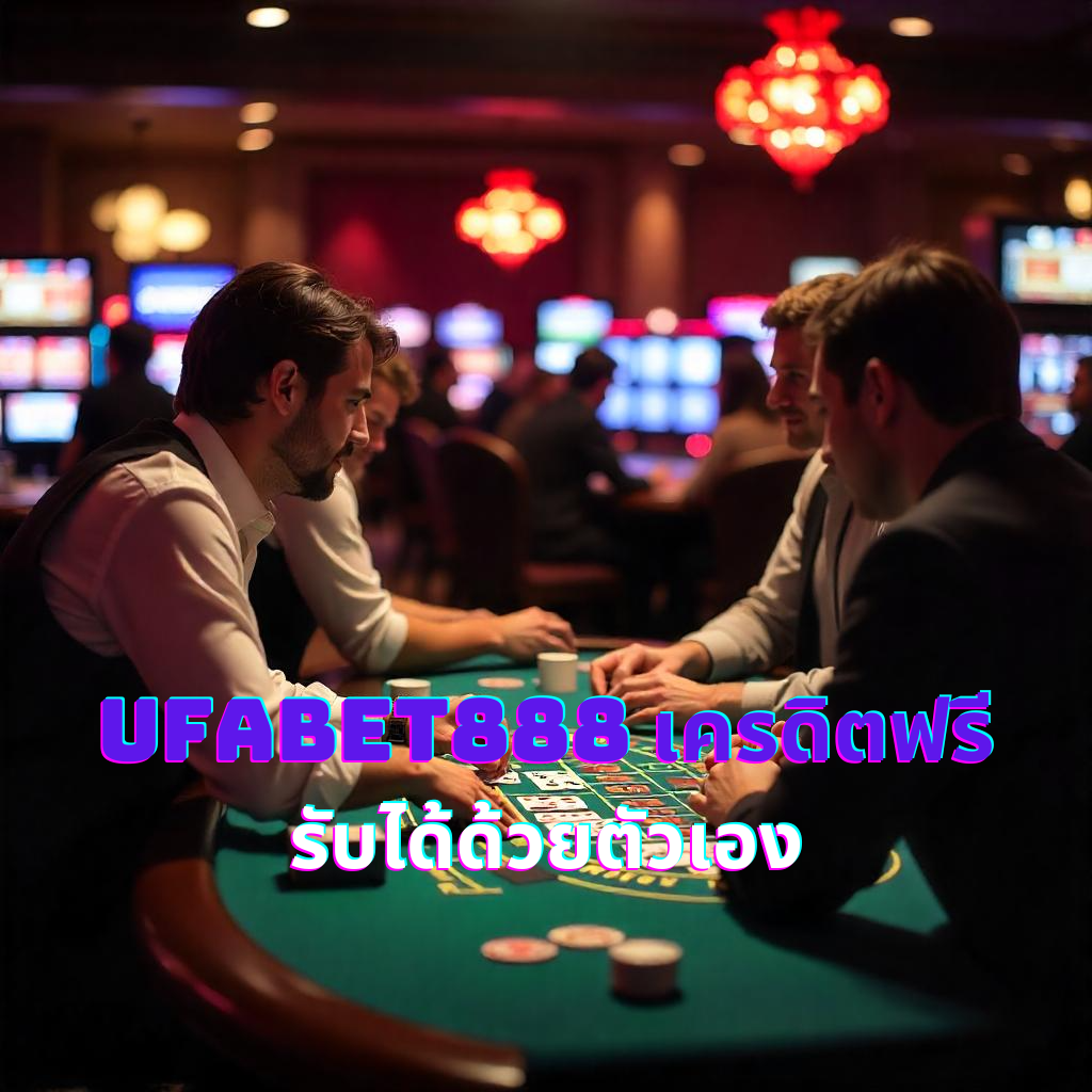 Ufabet888 เครดิตฟรี รับได้ด้วยตัวเอง